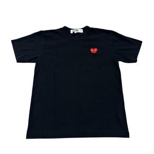Comme des Garçons Play Heart Patch Cotton T-shirt Size M